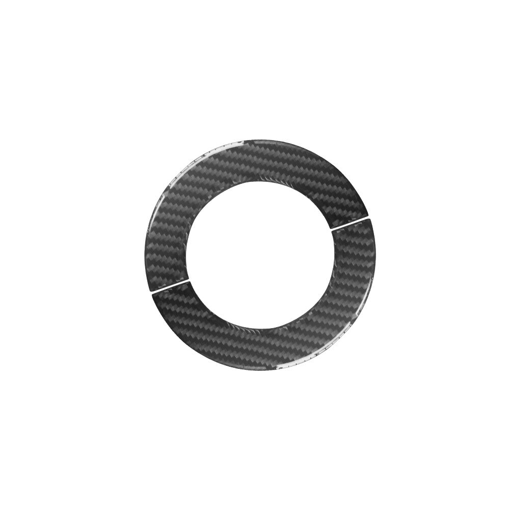Carbon Fiber Steering Wheel Outer Ring Cover Trim for Jeep for Wrangler 2007-2010