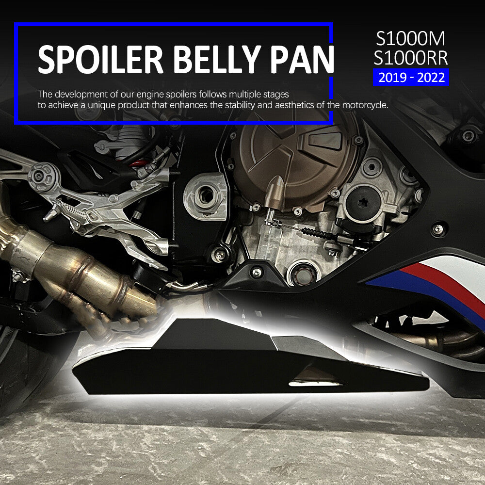 for BMW M1000RR S1000RR Motorcycle Belly Chassis Lower Engine Spoiler Fairing
