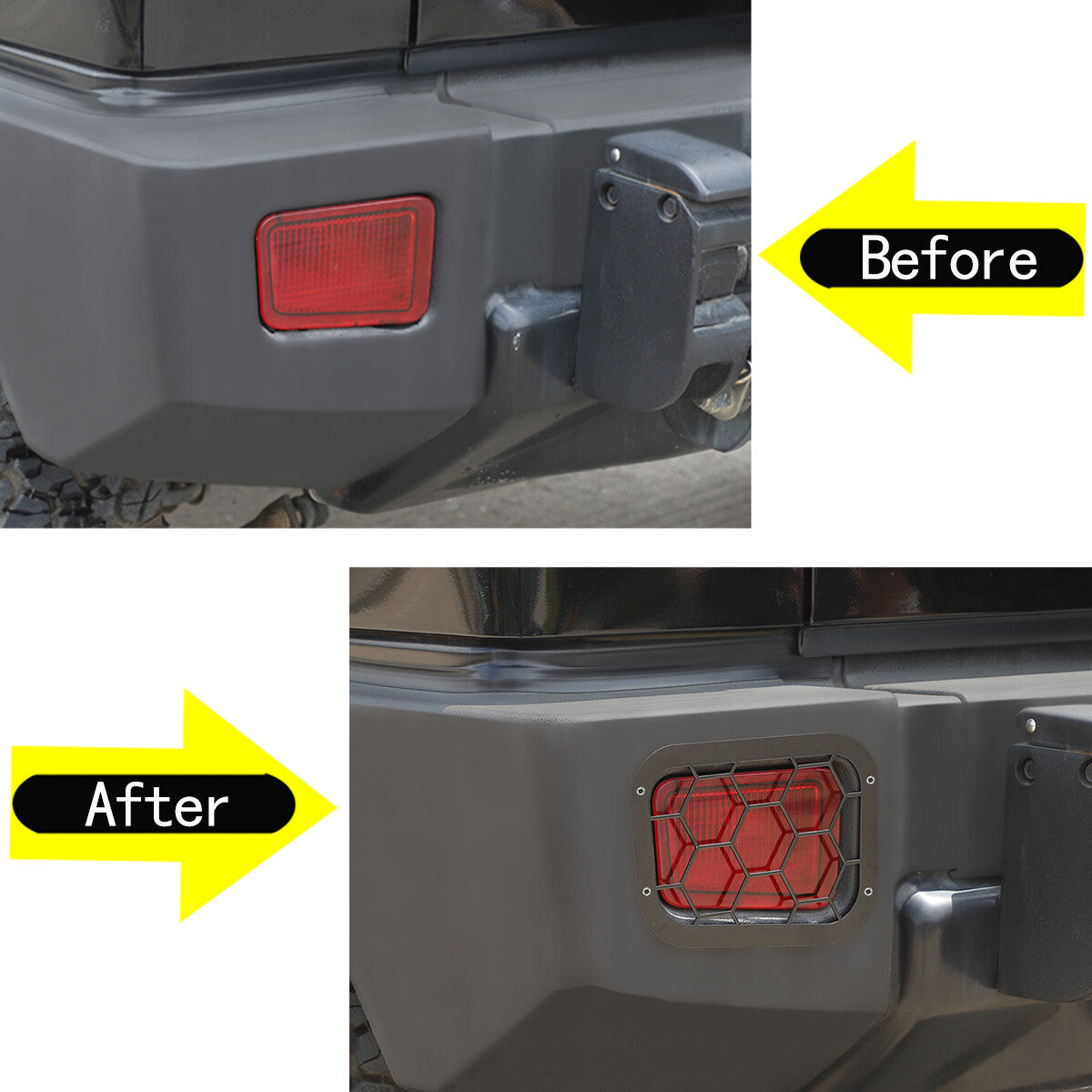 Carbon fiber ABS gas door cover exterior suitable for Toyota Tacoma 2011-2015