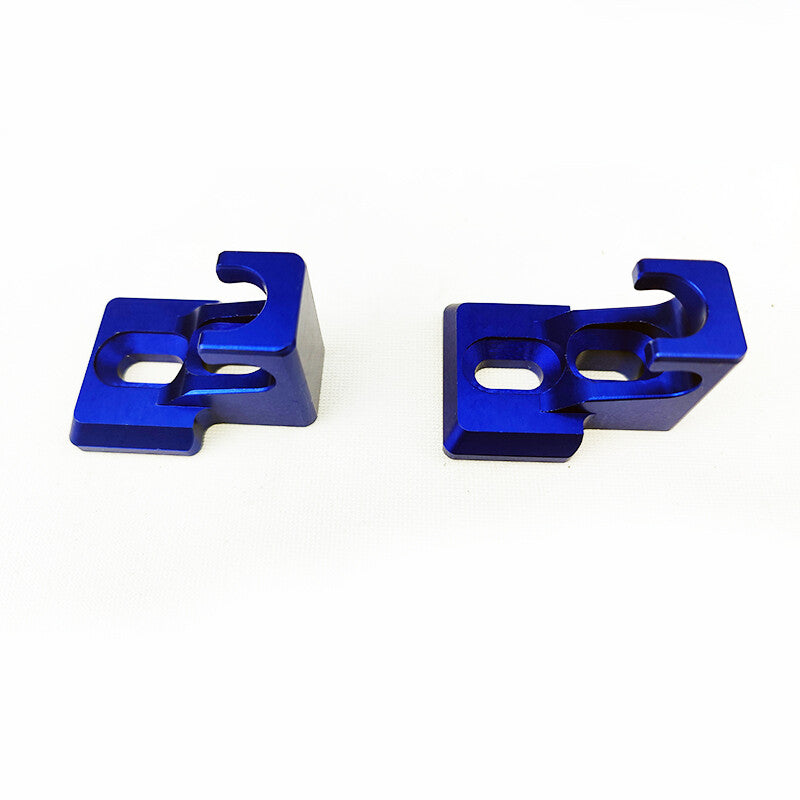 Hood Latches Locking Hood Locks Hood Catch Kit For 2007-17 for Jeep for Wrangler JK Blue