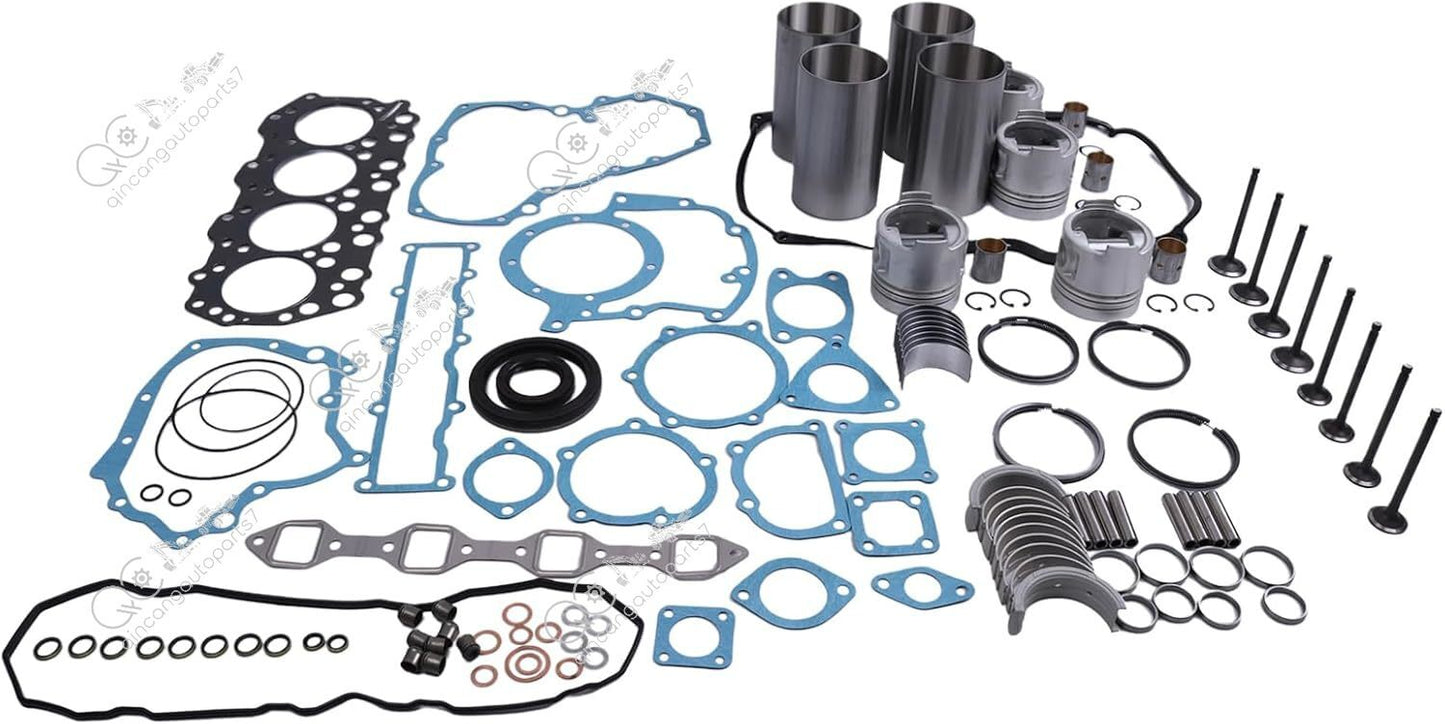 Overhaul Rebuild Kit for Mitsubishi S4Q2 Doosan portable power Light Tower L20