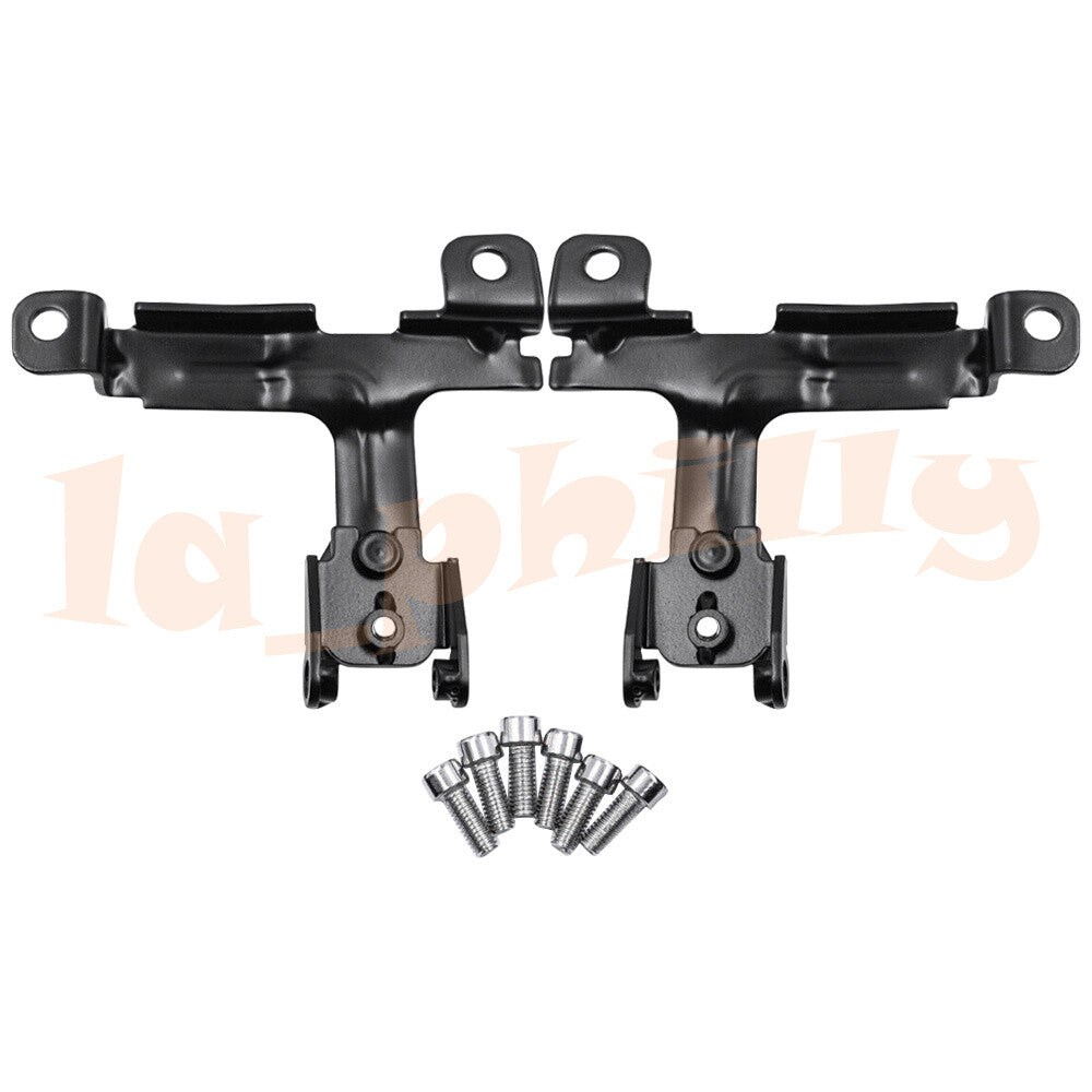 Front Grille Mount Rally Light Bracket Pair Fits 2014-up for Mini Cooper F55 F56 F57