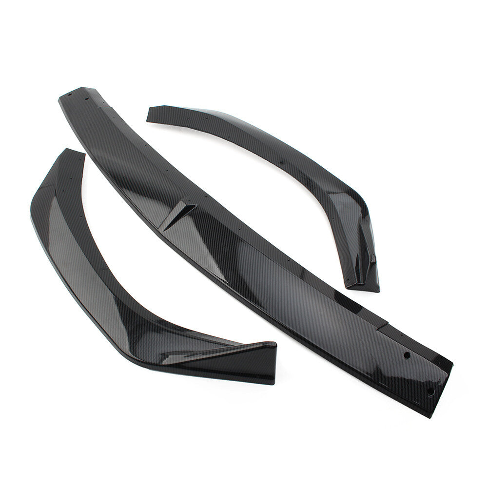 Car Front Bumper Lip Splitter Diffuser Spoiler Guard Body Kit for Mazda 3 Axela