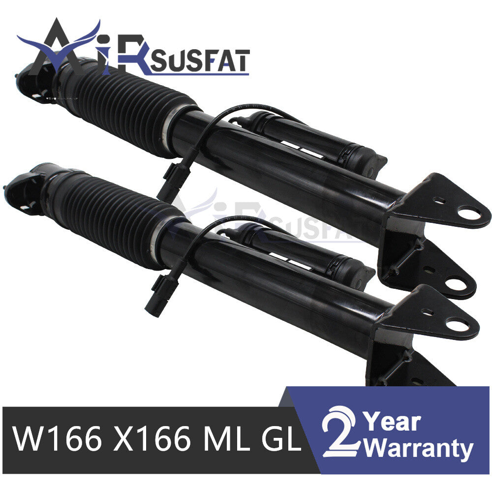 Pair for Mercedes X166 W166 GL ML Class Rear Suspension Shock W/ADS 1663260500