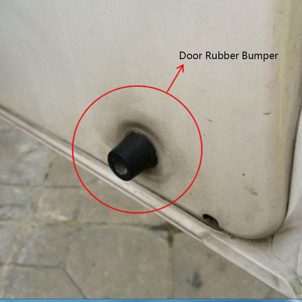 5 Car Front Door Bumper Stops Rubber Cushion Retainer for Toyota