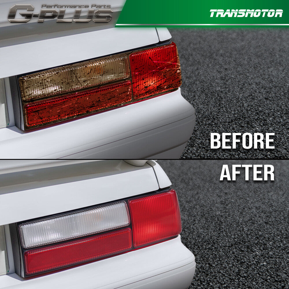 Suitable for Ford for Mustang 87-93 models, left and right dual-set taillight and lens system.