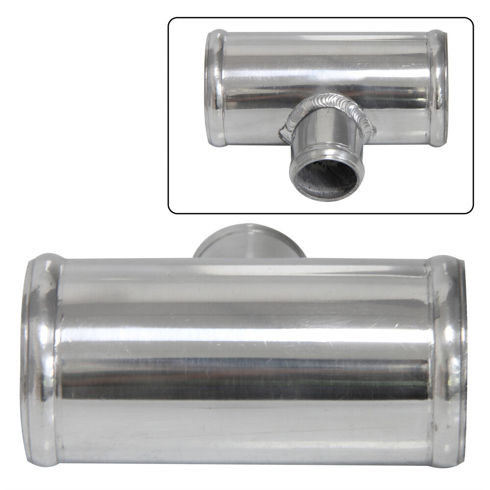 2.25'' 57mm Blow Off Valve Adapter Aluminum T-Pipe Shape Tube for 35mm ID BOV SL