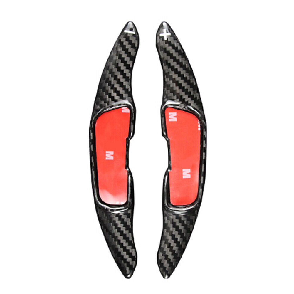 Steering Wheel Shifter Paddle Shift Carbon Fiber Trim Fit for Mazda CX5 CX3 6 3 Pair