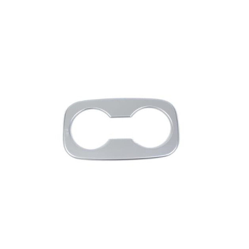 Silver Rear Row Water Cup Holder Cover Trim for Chevrolet Trax 2023 2024 2025 1X