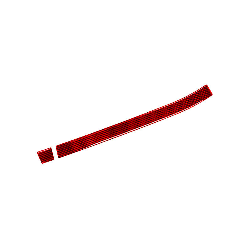 Red Carbon Fiber Interior Dashboard Strip Cover Trim for Honda S2000 2004-2009