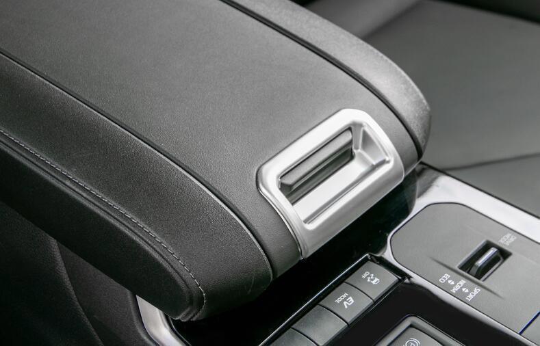 Box Handle Chrome for Toyota Highlander 20-24 Console Armrest Switch Cover Trim