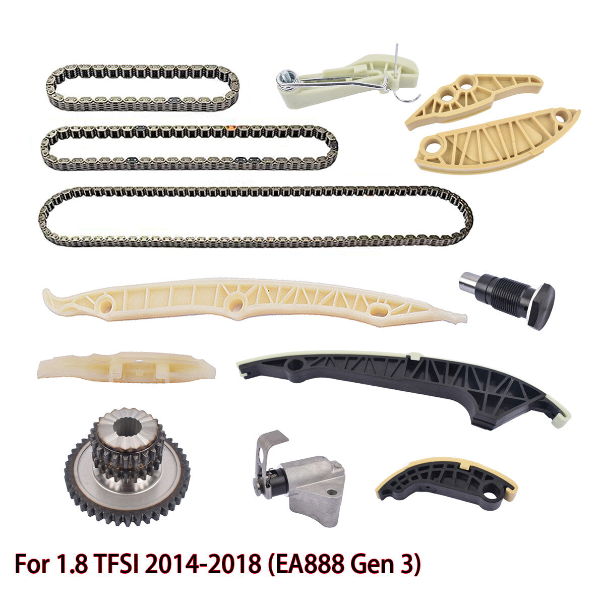 Timing Chain Kit for VW for Jetta for Golf for Passat for Audi A3 A4 A5 A6 1.8L Gen3 06K109158H