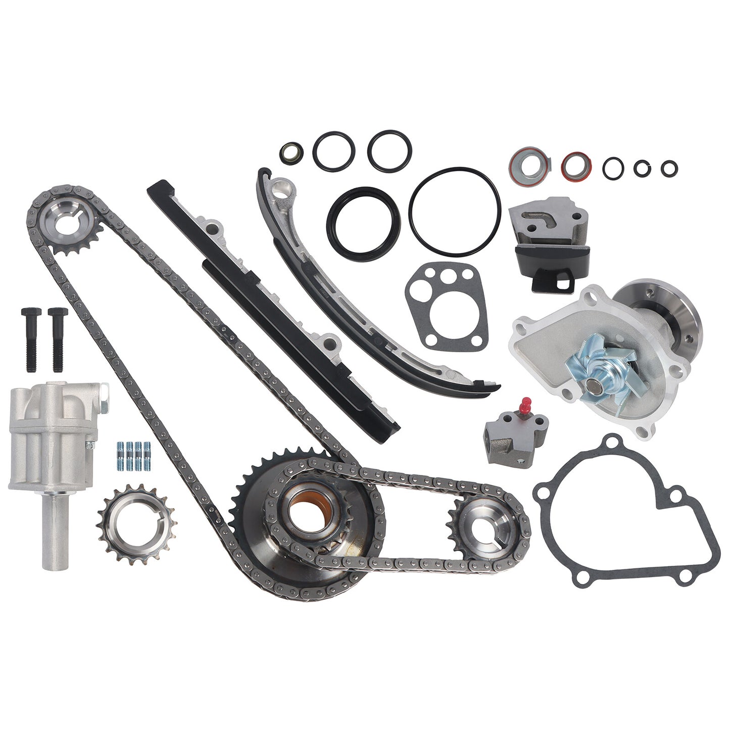 Timing Chain Kit Water Oil Pump for 98-04 for Nissan Frontier Xterra 2.4L KA24DE