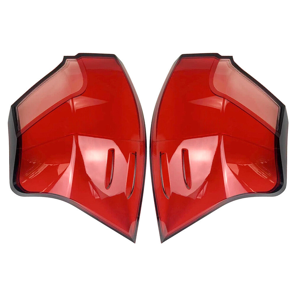 2x Rear Left Right Side Tail Light Lamp Lens Shell Red Fits For LX570 16-2021