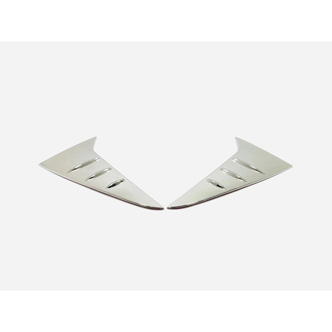 Chrome Car Tail Rear Window Spoilers Wing Cover Trim for Toyota for Sienna 2021-2023