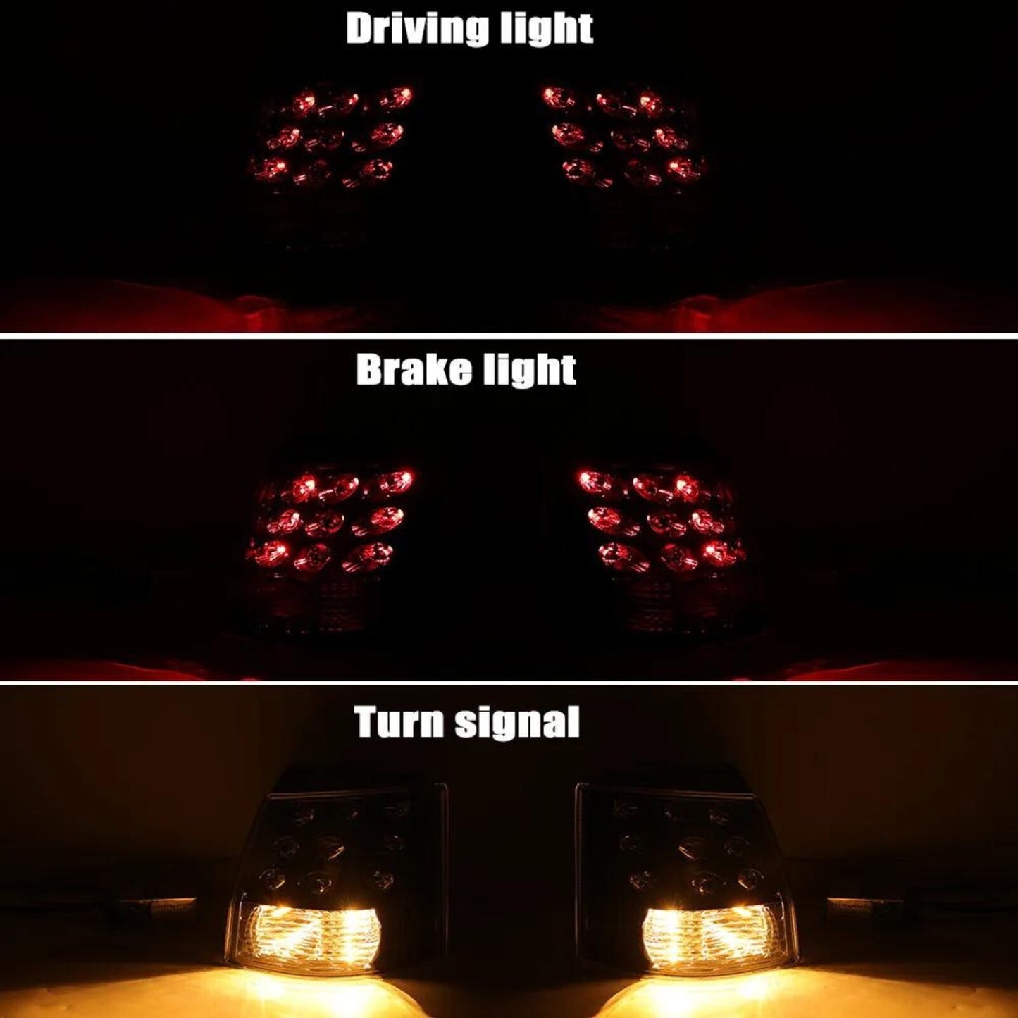 Applicable to for Mitsubishi Outlander EX 2007 - 2013, left rear brake light stop taillight