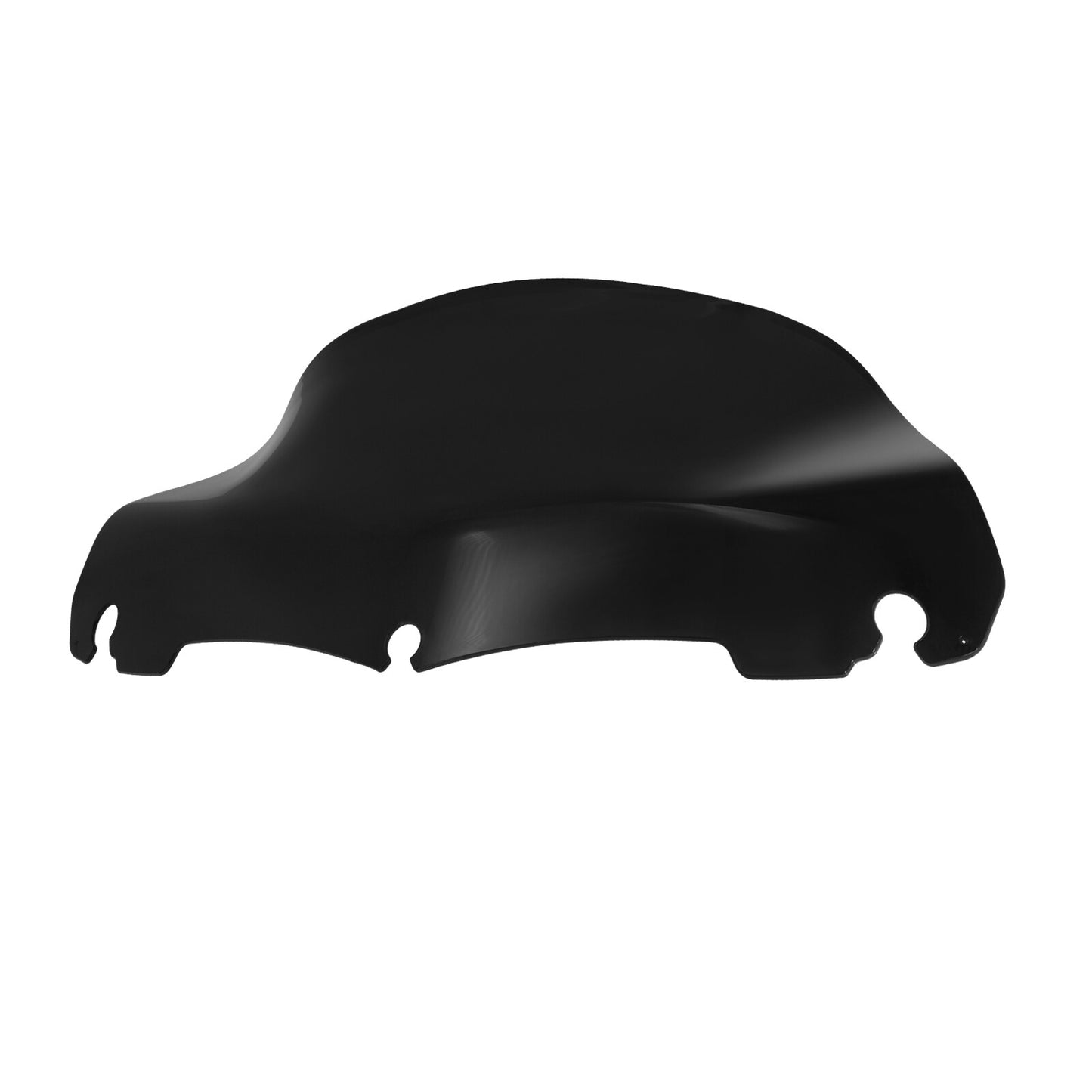 Black 9 Wave Windshield Windscreen Fit for Harley Electra Street Glide 14-2023