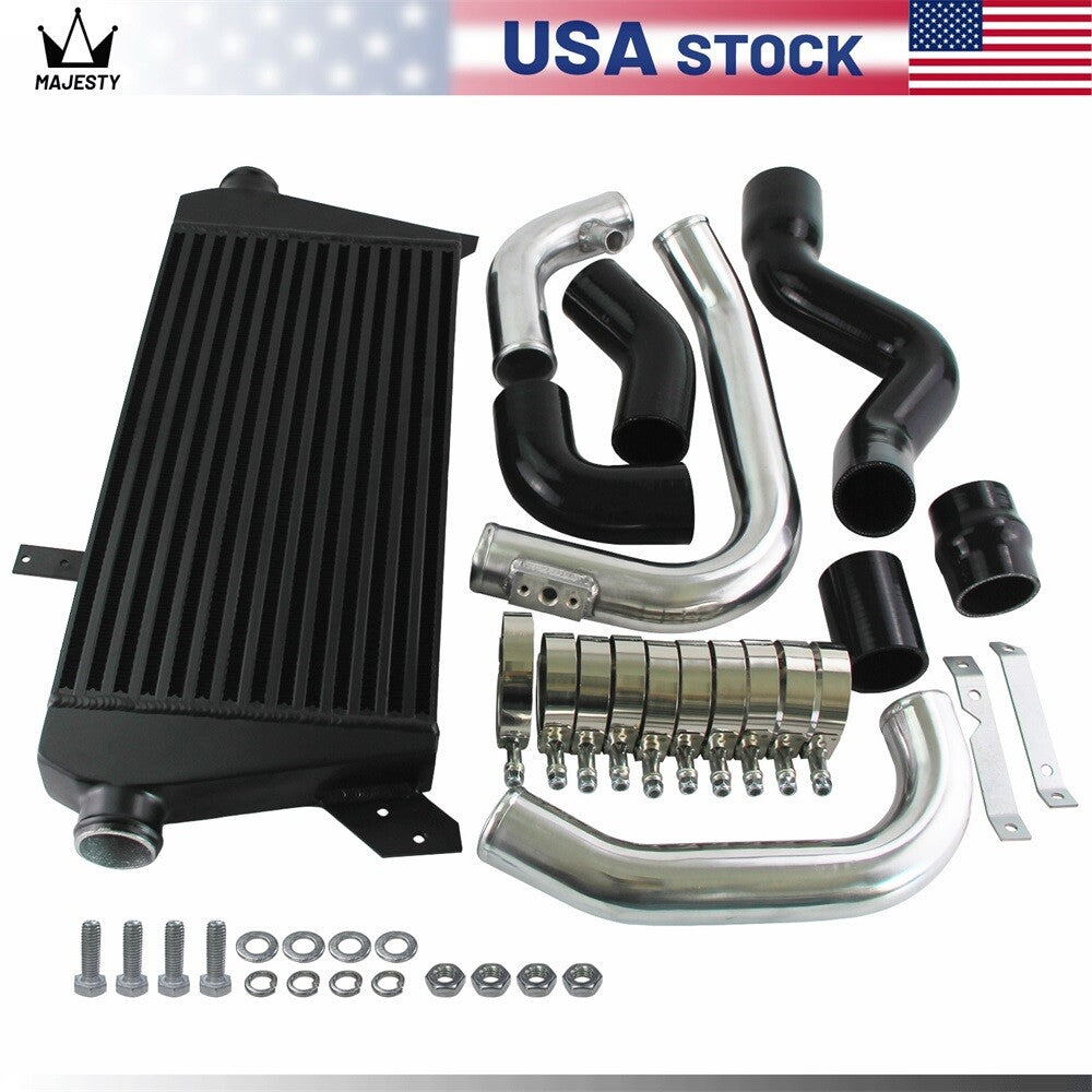 Upgrade Front Mount Intercooler Kit for Audi A4 1.8T Turbo B6 Quattro 02-06 BK