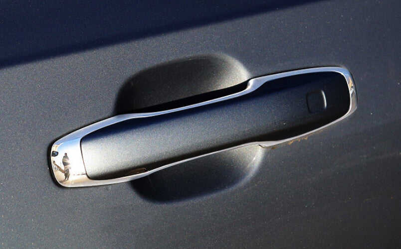 Chrome ABS Exterior Side Door Handle Cover Trim 4pcs for Volvo XC90 2016-2021