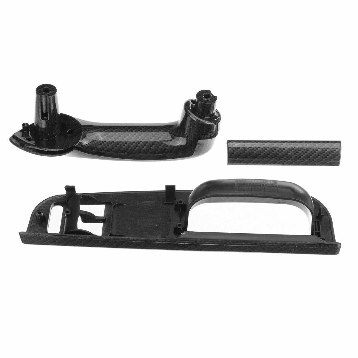 Brackete carbon fiber grip handles, switch panels, and door handles for Volkswagen MK4 for Golf 2 doors.