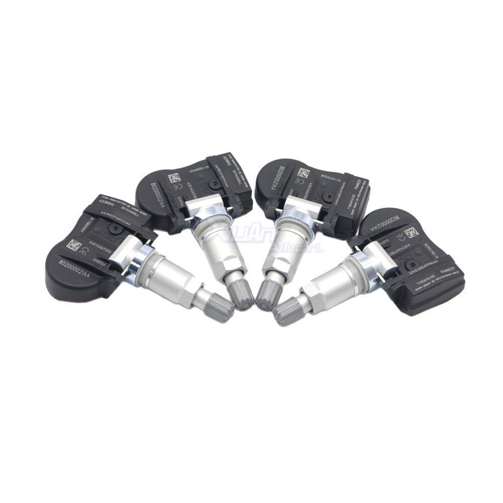 for Chery Arrizo 5 7 Tiggo 3 3X 3xe 5 4PCS TPMS Tire Pressure Sensor 802000021AA