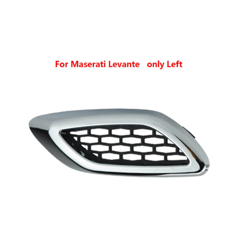 1Pcs for Maserati for Levante Left Front Side Grille Air Vents Outlet Fender Cover