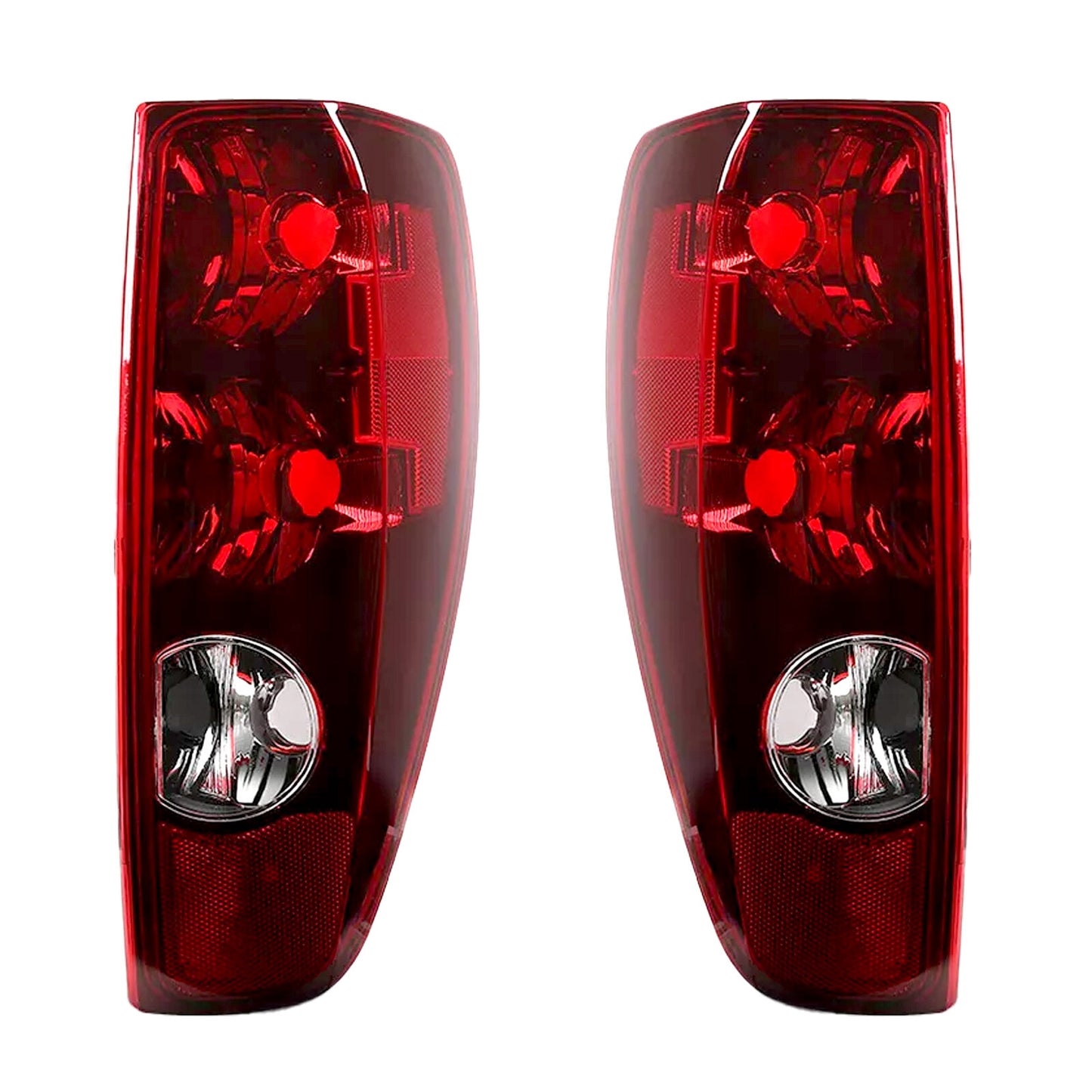 2004-2012 Red Clear Rear Brake Tail Lights Lamps for Chevy Colorado/ for GMC for Canyon