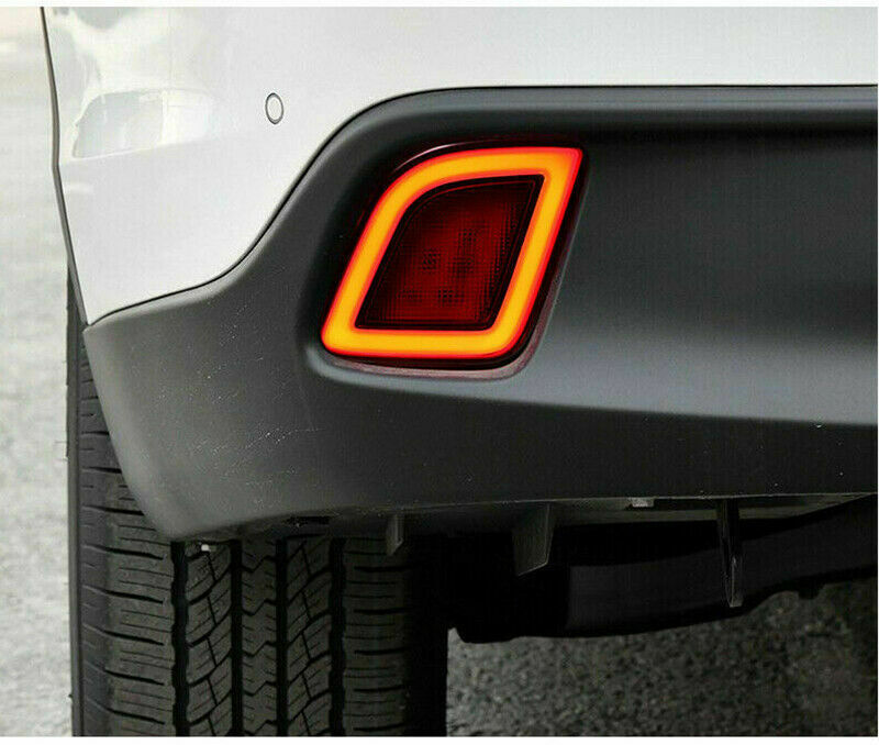 LED Rear Bumper Fog Light Turn Lamp Brake Light Kit for Toyota Highlander 14-19