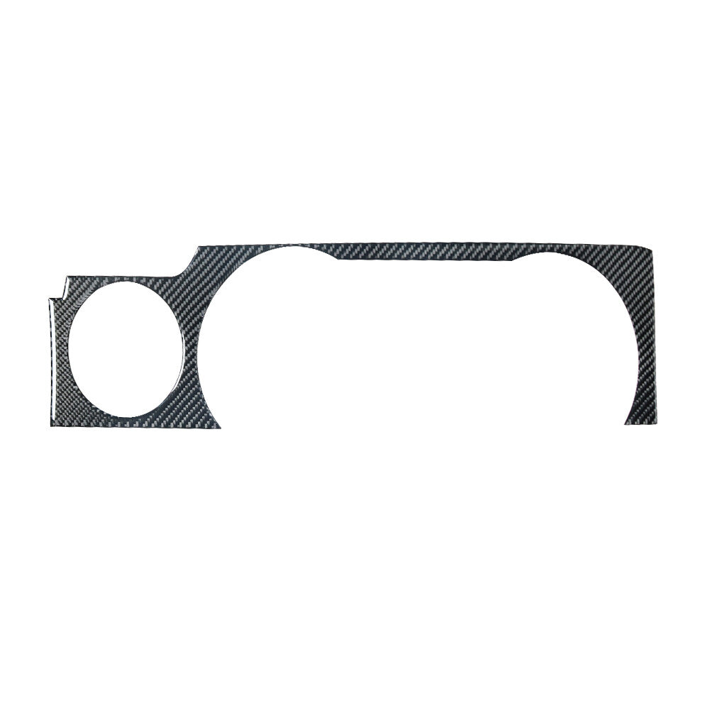 2Pcs Carbon Fiber Interior Console Panel Cover Trim for Ford for Mustang 2005-2009