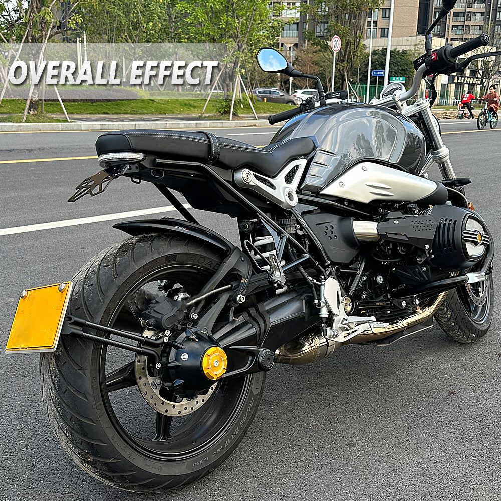 for BMW RNINET Qure R9T Motorcycle Rear Carbon Fiber License Plate Bracket