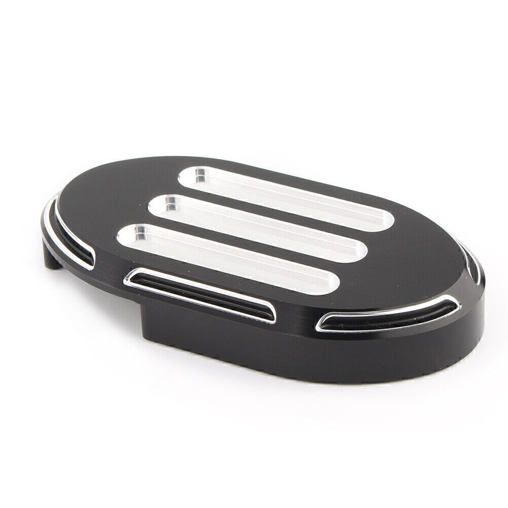 Black Aluminum Brake Pedal Pad Footreats Cover Fit for Harley Sportster 883XL
