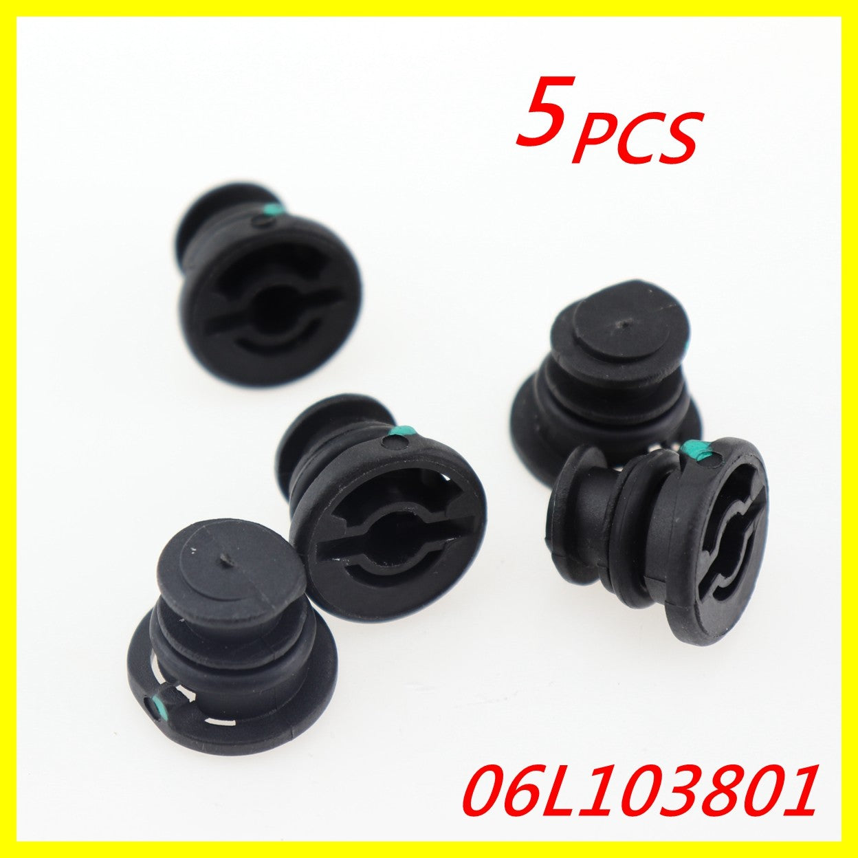 5pcs NEW For 2015-2018 for VW for Volkswagen for Golf GTI Plastic Drain Plugs 06L103801