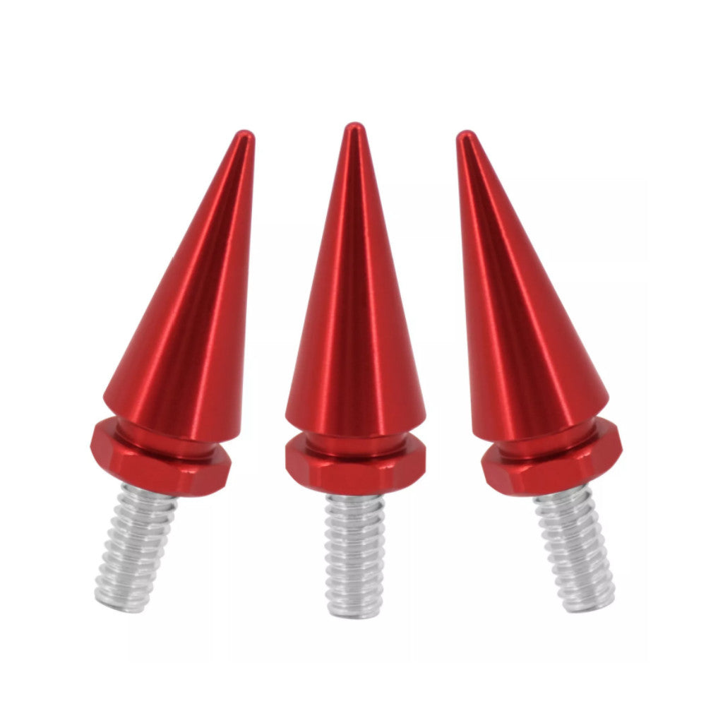 Red Spike Windshield Bolt Screws Fit for Harley Touring Tri Electra Glide 96-13