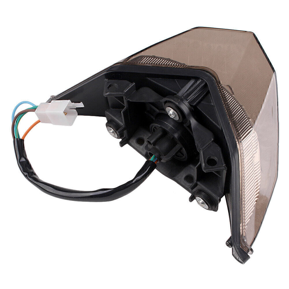 LED Tail Light Brake Turn Signal Indicator Fit for Kawasaki 300R 2013 Smoke