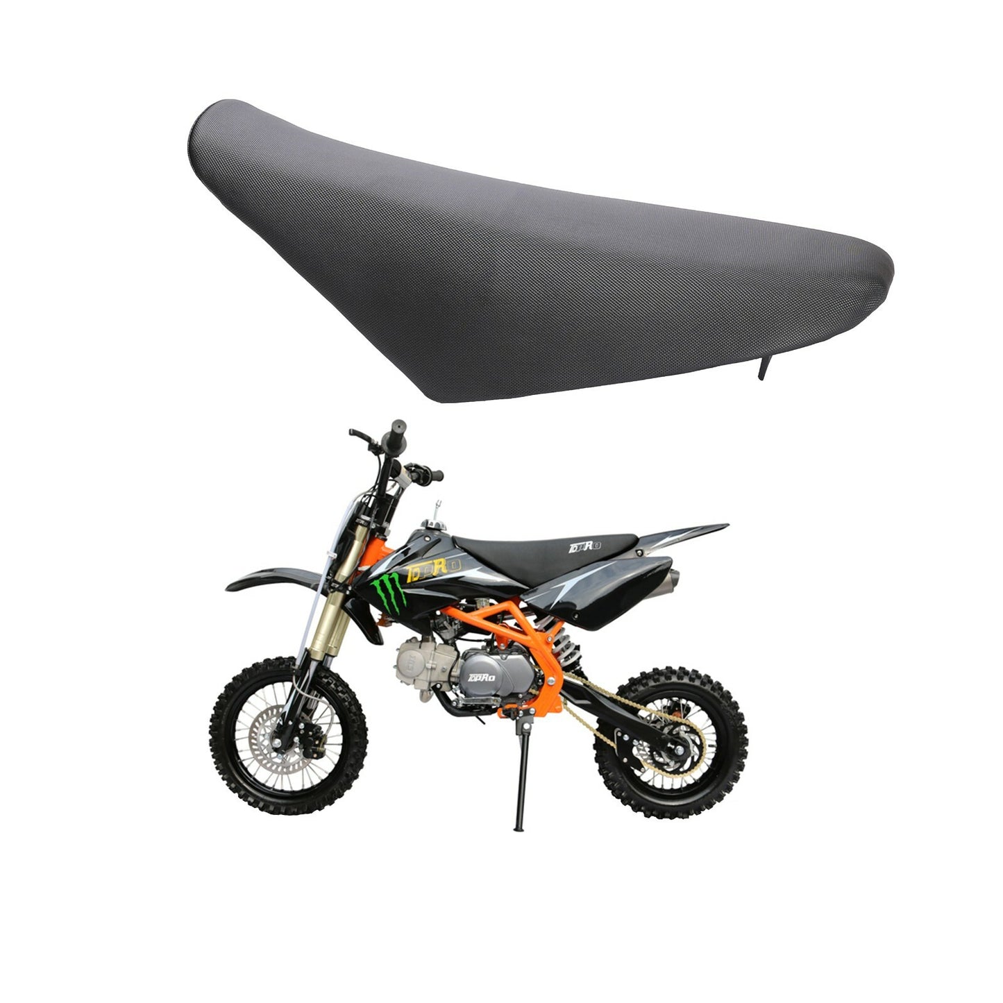 Plastic rectifier tank for seat kit for CRF70 XR70 Thumpstar 140cc Dirt Pit bicycles