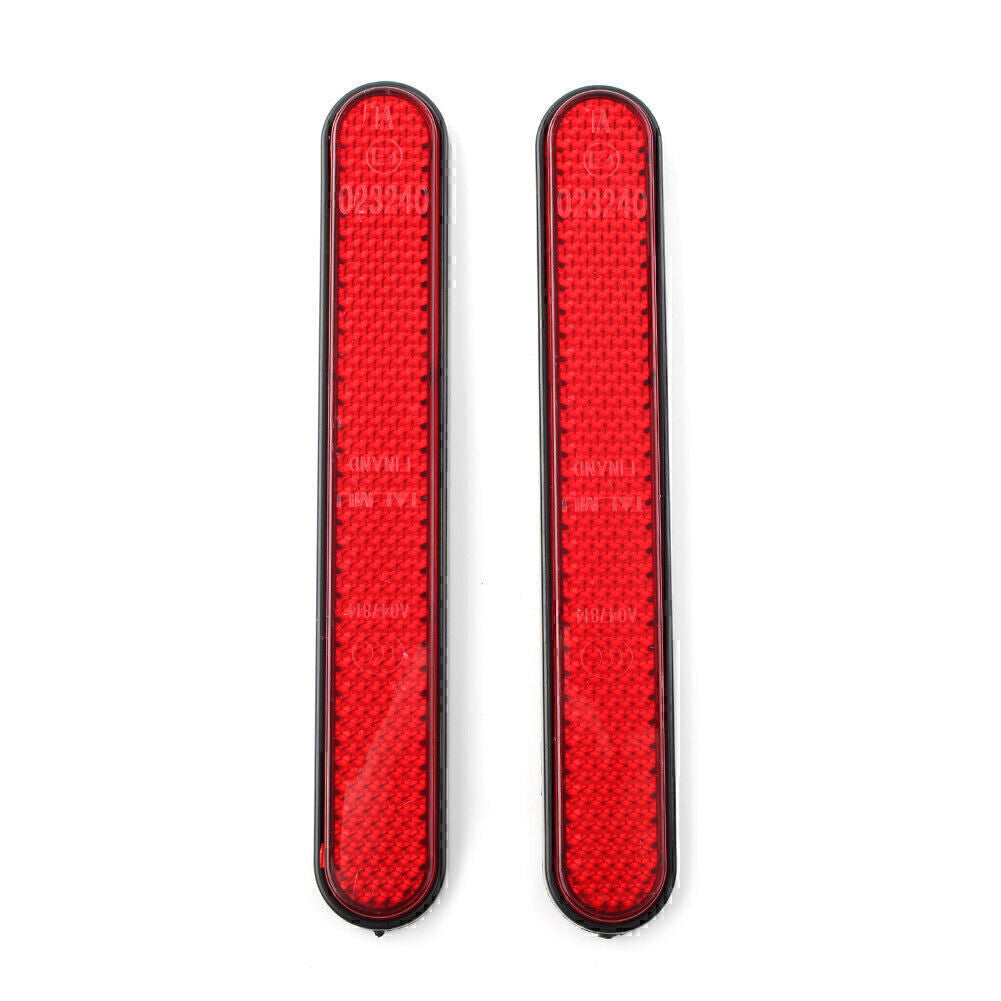 Rear Mudguard Fender Reflector Red Fit for Harley Davidson Sportster 883 1200 X48 A1