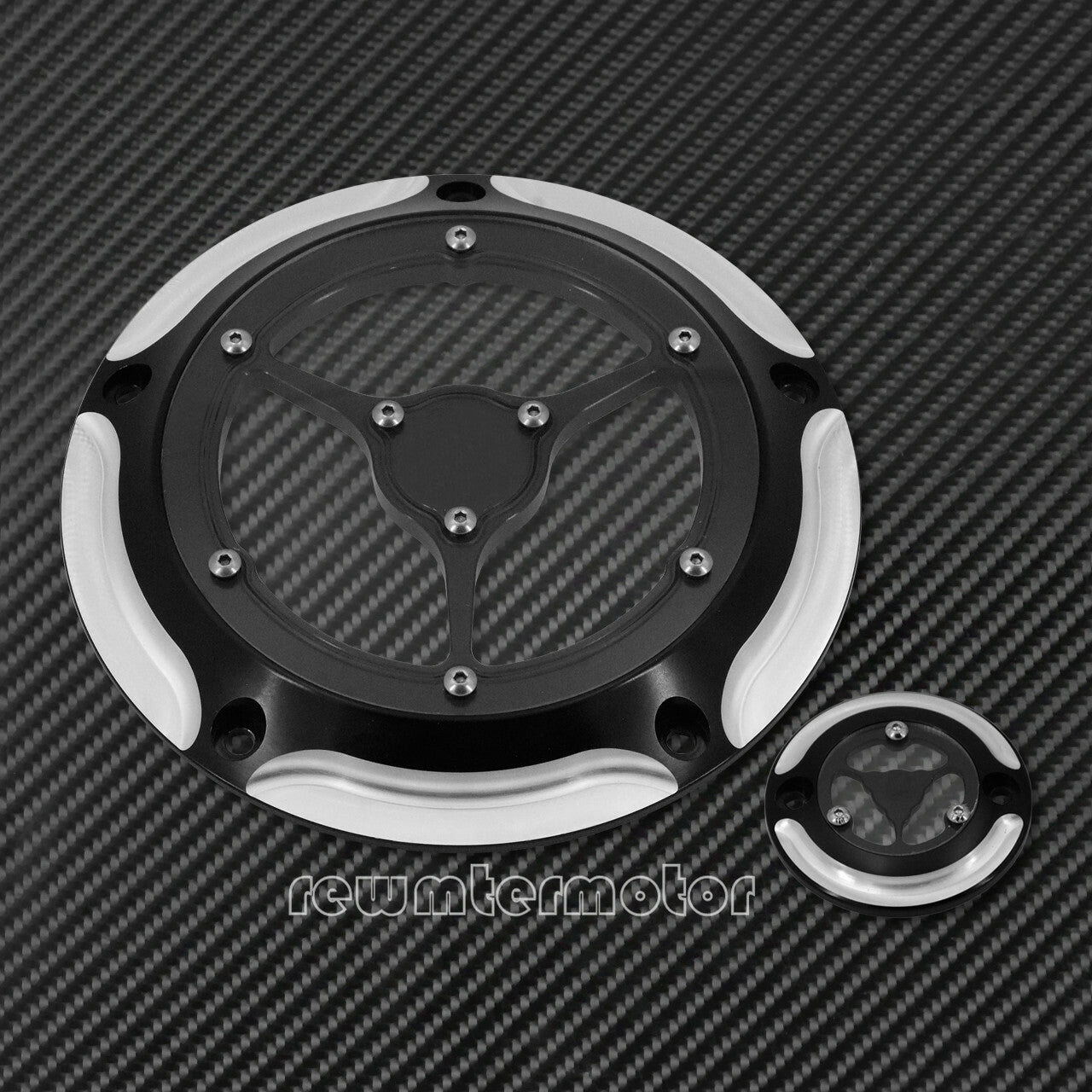 Clarity Derby Cover Timing Timer Cover Fit for Harley Touring FLH/T 16-18 Chrome