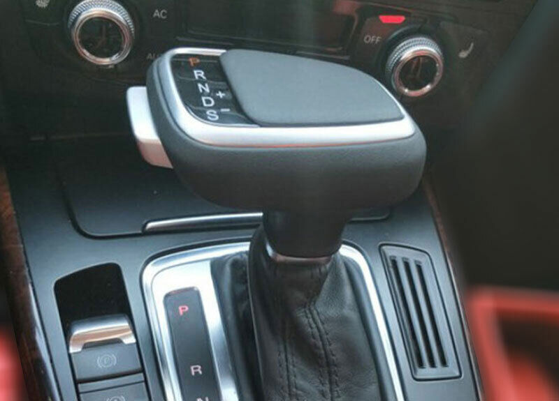 for Audi A4 A5 A7 Q5 S6 2009-16 ABS Black Gear Shift Knob Shifter Lever Replace
