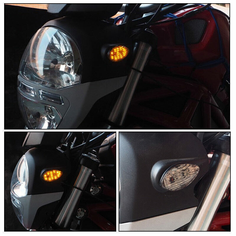 2x Motorbike LED Turn Signal Light for Honda CBR600RR CBR1000RR CBR900RR 929/954