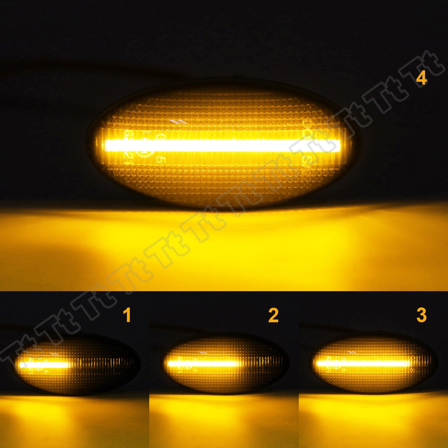 For 2008-13 for Subaru Forester Impreza WRX STI Sequential Side Marker Lights