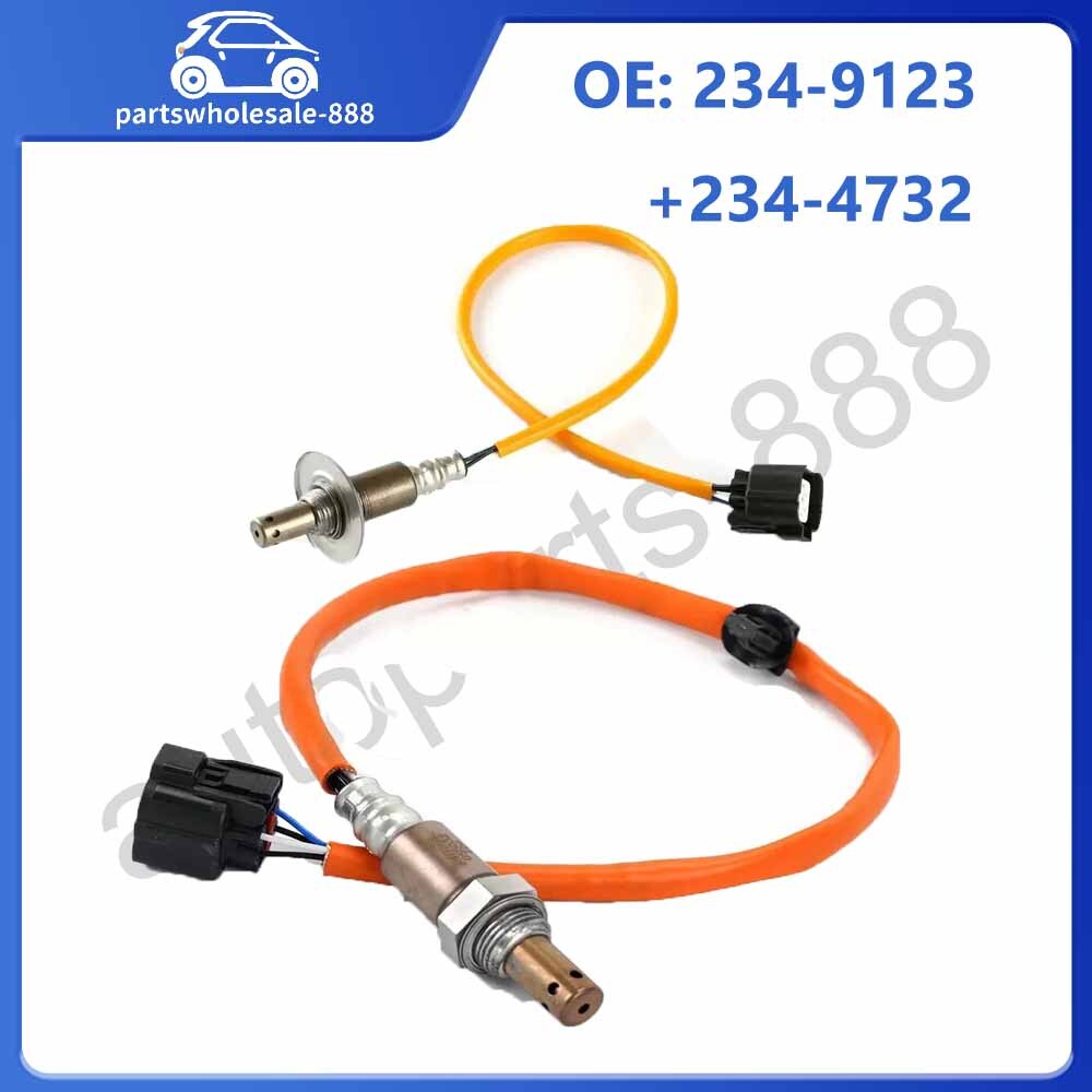 Two upstream and downstream oxygen (O2) sensors for a 2005 for Subaru Impreza 2.5L non-turbocharged engine.