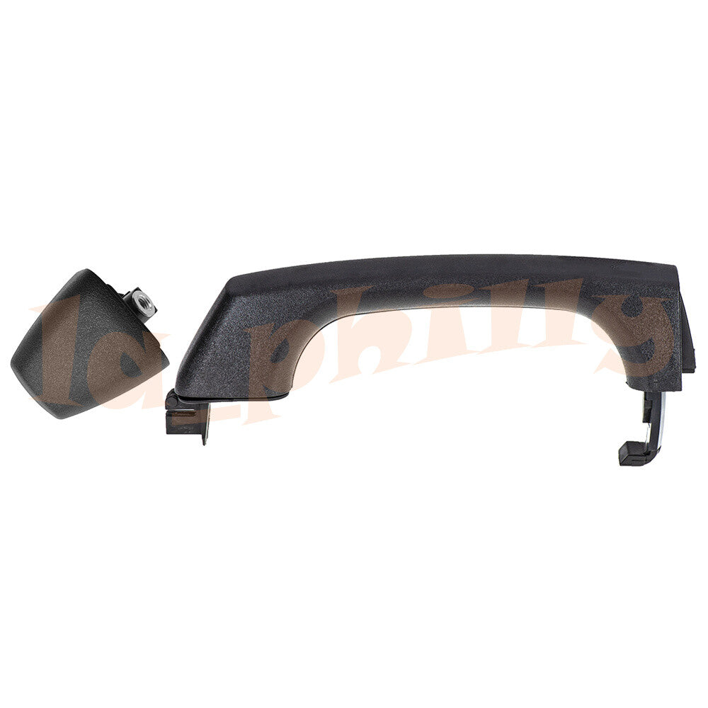 4 Front/Rear Exterior Outside Door HandleCap Black 15296932 for Hummer H3 06-10