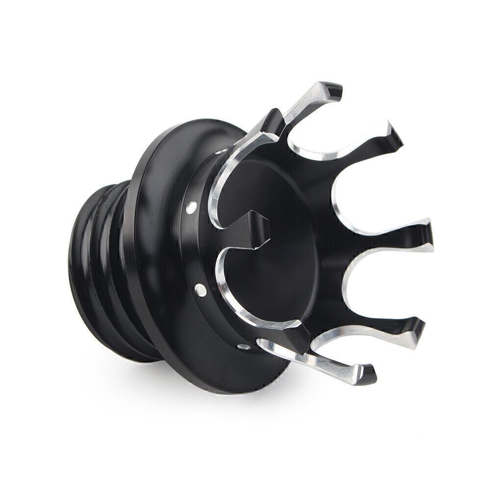 Crown Gas Cap Fuel Tank Cover Right-hand Thread Fit for Harley Sportster Dyna