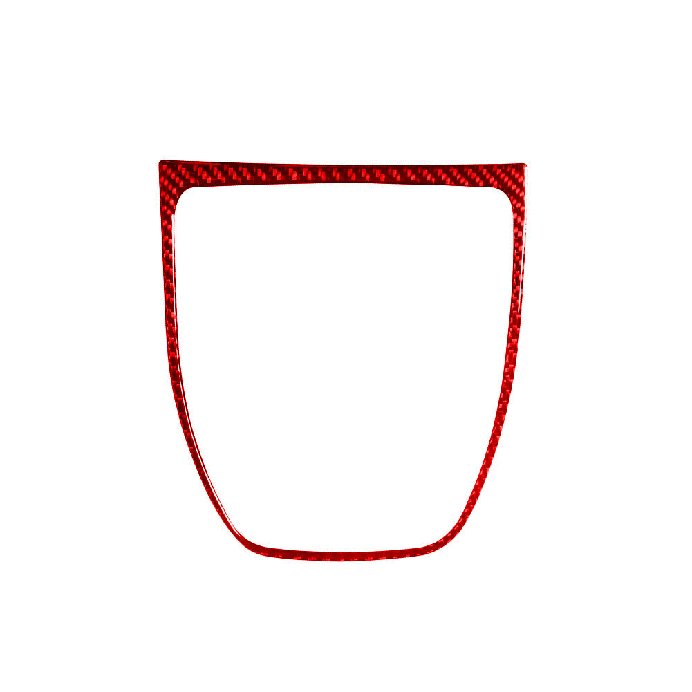 Red Carbon Fiber Interior Central Console Cover Trim for Lexus RX300 1998-2003 A