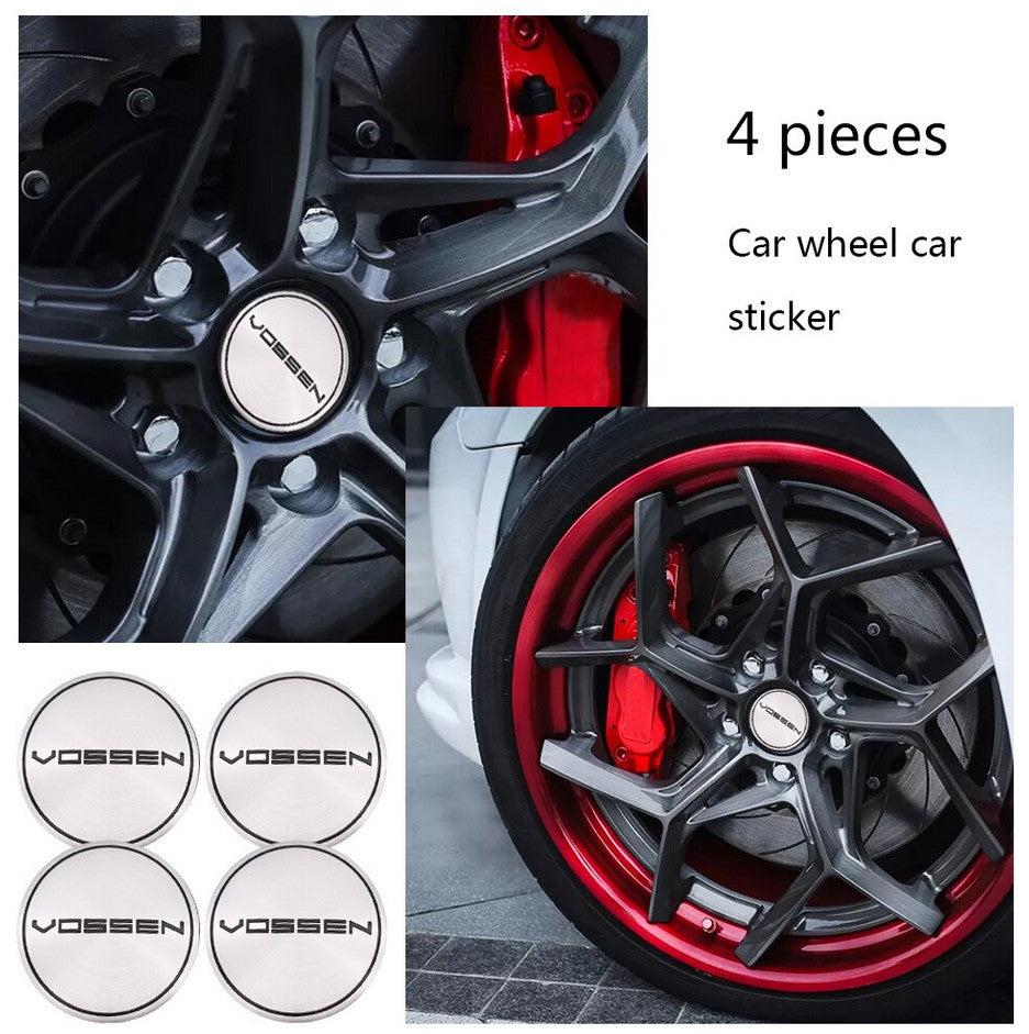 Suitable for Cadillac car side fender rear badge decals, stickers, logos, silver and blue