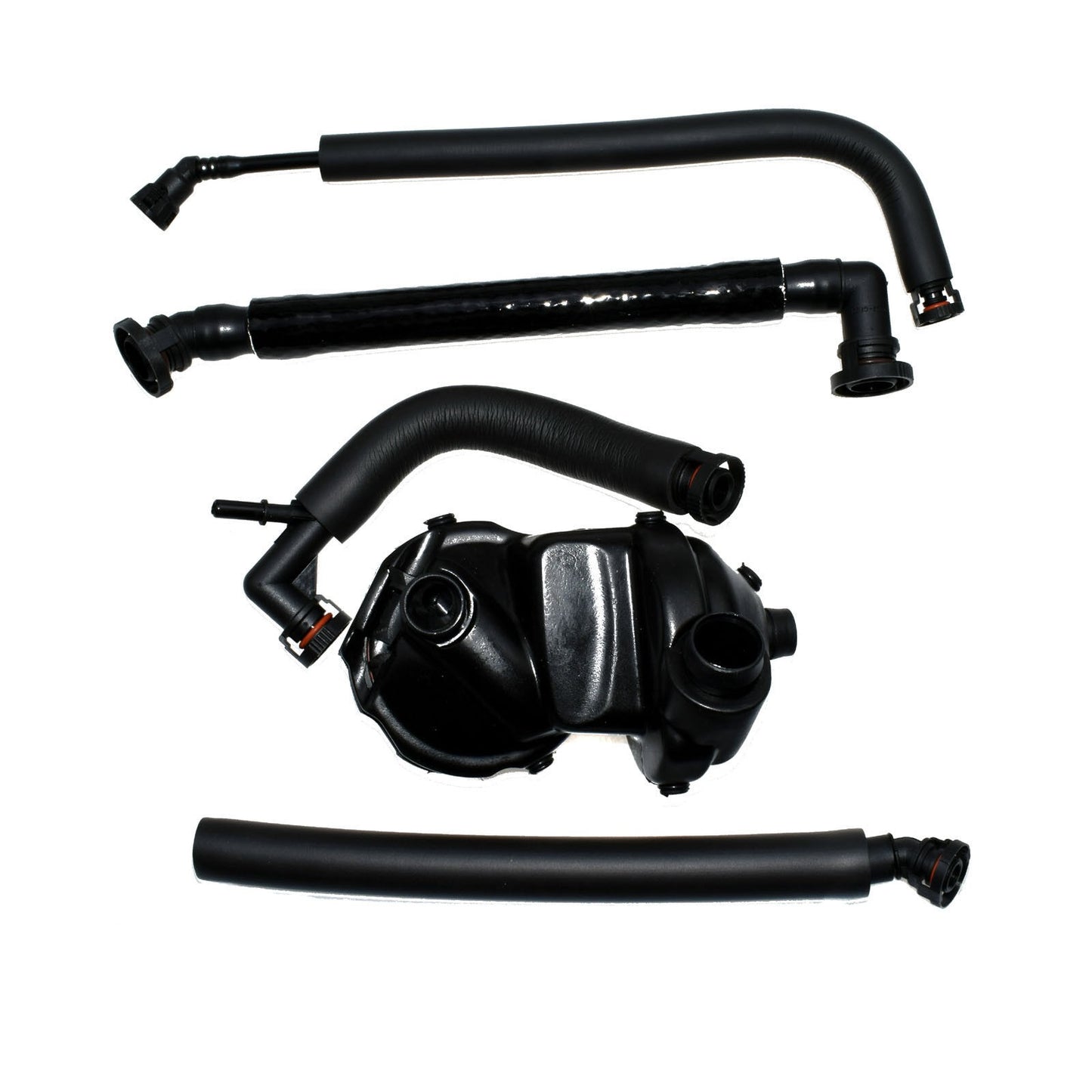 COLD WEATHER CLIMATE PCV Crankcase Vent Valve Breather Hose 5Pc Kit for BMW E46