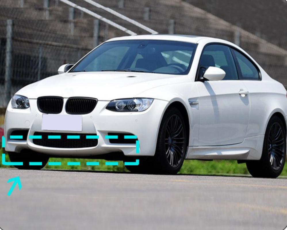 Carbon Fiber Front Bumper Lip Splitter For 2008-13 for BMW E92 E93 E90 M3 GT4 Style