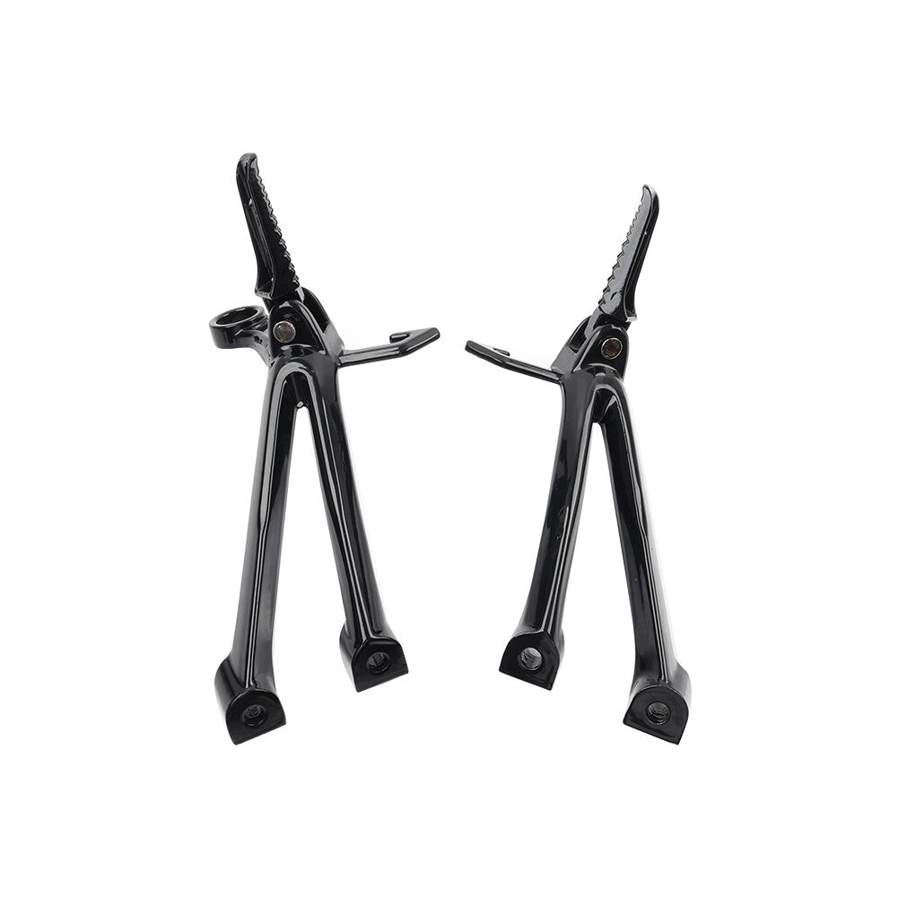 Rear Passenger Footrests Foot Pegs Bracket for Suzuki GSXR600 GSXR750 08-10