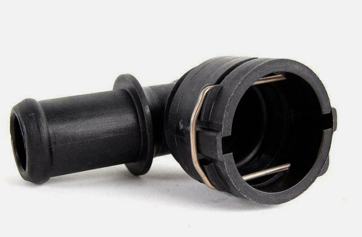 new coolant hose connector for 1998-2008 for Volkswagen Beetle R32 Eos 1J0122291C