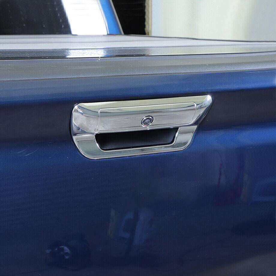 For 2019-2024 for Dodge for RAM 1500 ABS Chrome Car Tailgate Handle Cover Trim